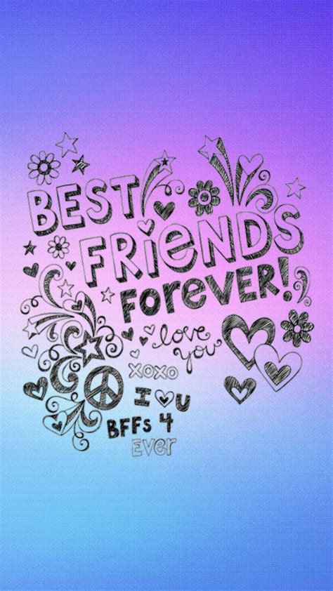 4 BFF Wallpapers .